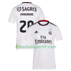 Tenue Benfica Lisbonne Filip Krovinovic 20 Extérieur 2018-2019 Maillot de Foot
